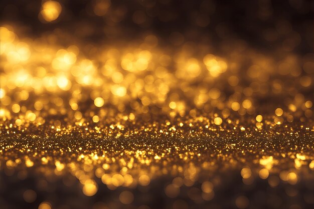 Photo gold glitters are a common sight in the world