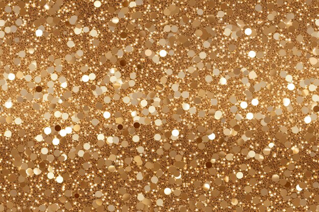 Gold Glitters Sparkle Texture Luxurious Shimmering Background