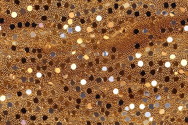 Gold Glitters Sparkle Texture Luxurious Shimmering Background