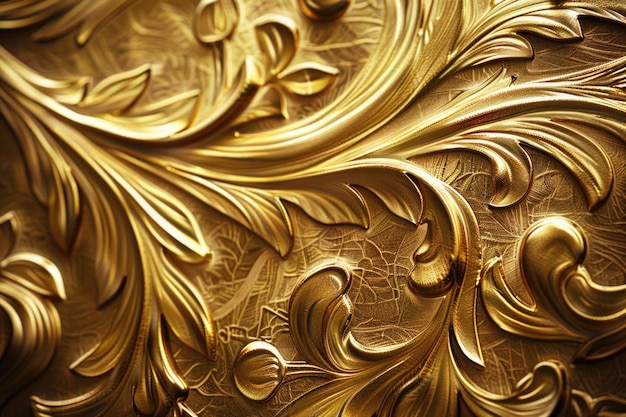 gold gold metal background