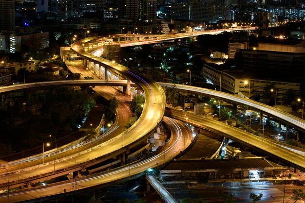 Gold highway complex in Bangkok city Thailand