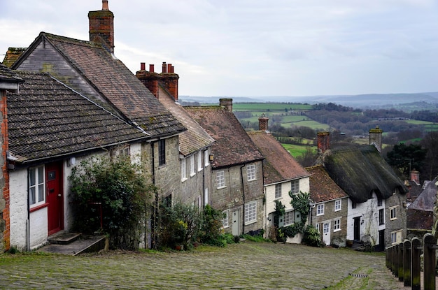 Gold Hill in Shaftesbury, Dorset