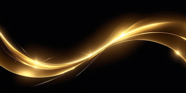 Gold horizontal lens flares pack laser beams horizontal light rays png effect light gold