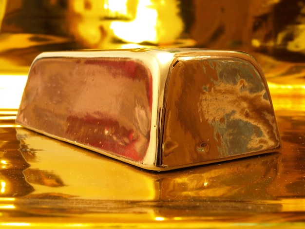 Photo gold ingot