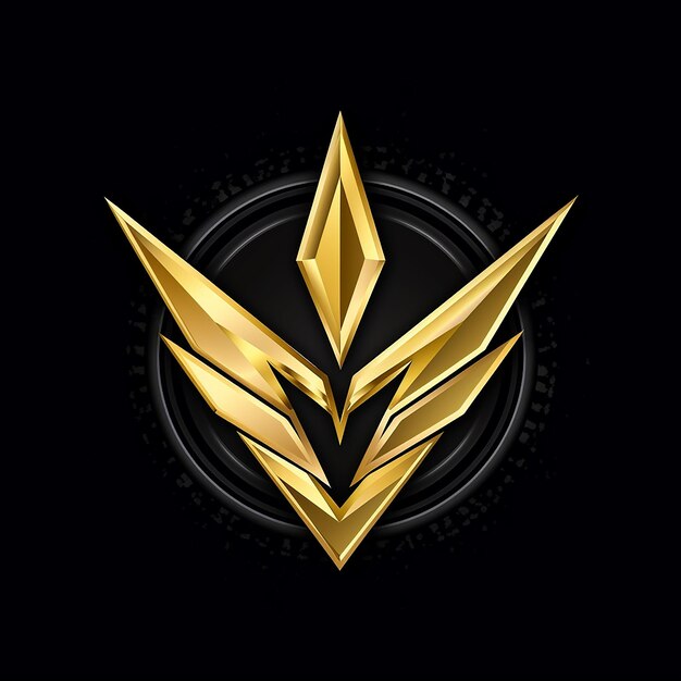 a gold logo with a golden logo that says " gold " on it.