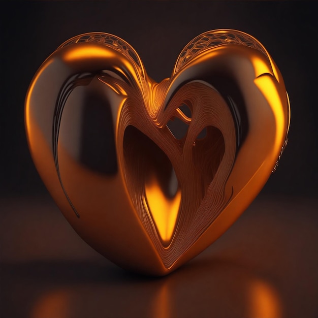 GOLD LOVE beelden in 3D