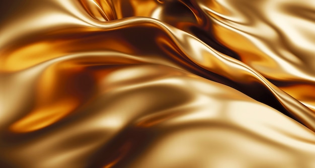 Gold luxury fabric background