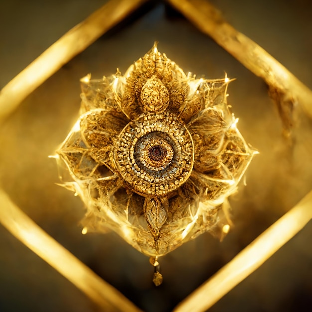 gold mandala gold accessories illuminated exotic breathta