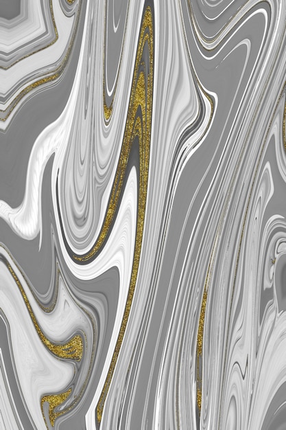 金大理石の抽象的な背景