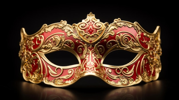 Gold Masquerade Mask