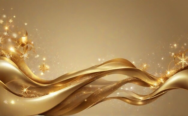 Gold Merry christmas background