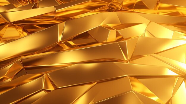 Gold metal background