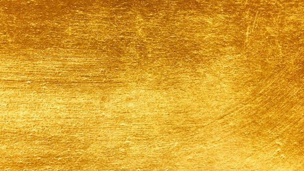 Photo gold metal brushed background