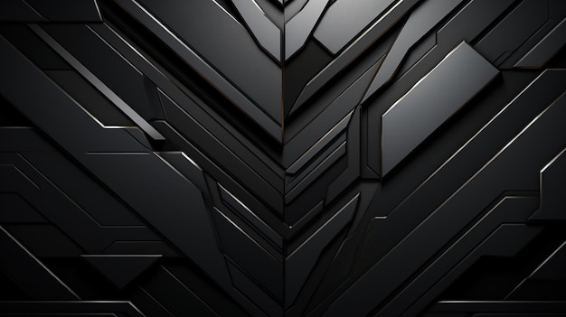 Gold metal and carbon fiber background AI generated image