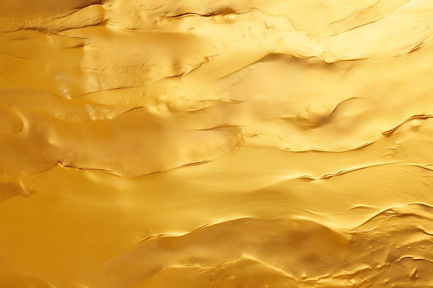 金色の金属塗料の背景