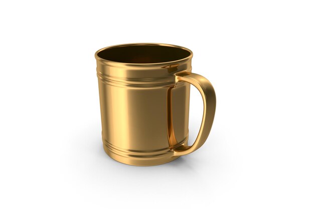 gold mug