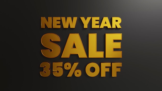 Gold New Year Sale 55 Percent Off