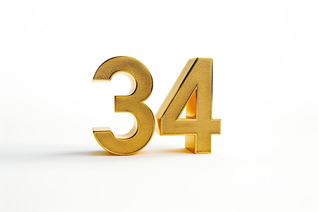 premium-photo-the-number-34-on-a-dark-background