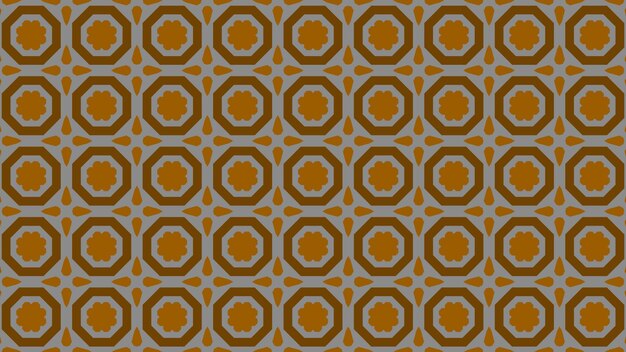 금색 배경에 금박이 있는 금색과 주황색 패턴입니다.