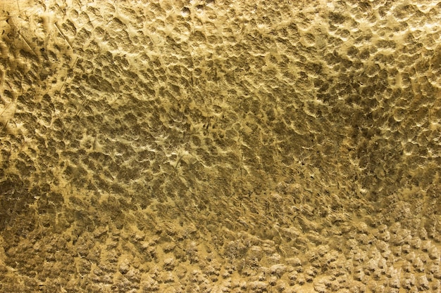 Gold plate texture of golden metal background