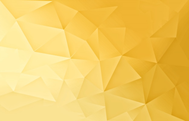 Gold polygonal pattern  light background