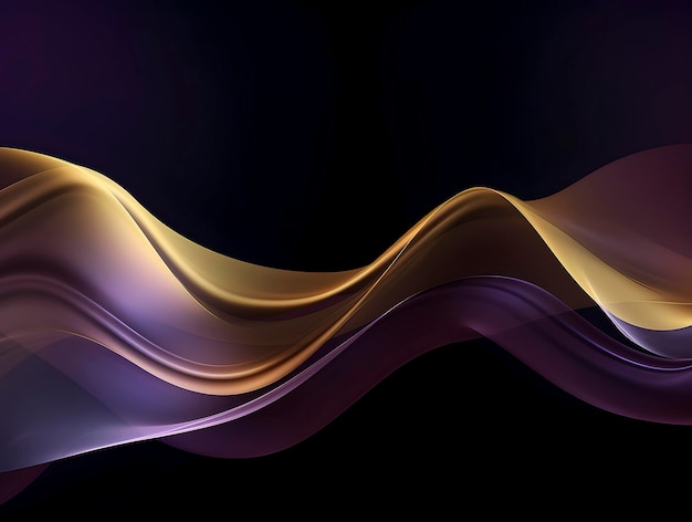 iPhoneとAndroid用の金と紫の抽象的な壁紙。