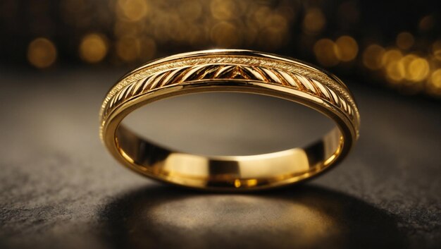 A gold ring