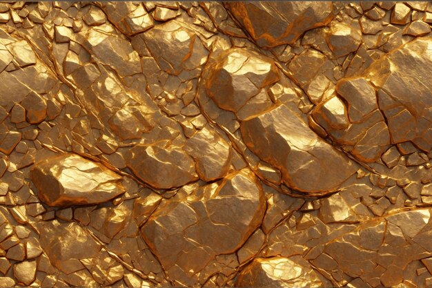 Gold Rock Texture Background Gold Texture Background Gold Stone Texture Background Gold Texture Gold Rock AI Generative