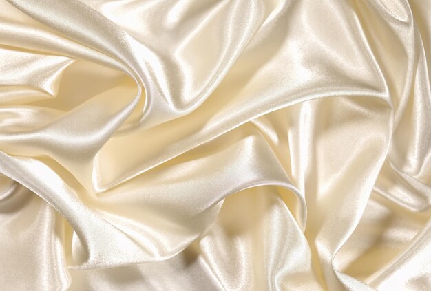 Premium Photo | Gold silk fabric background