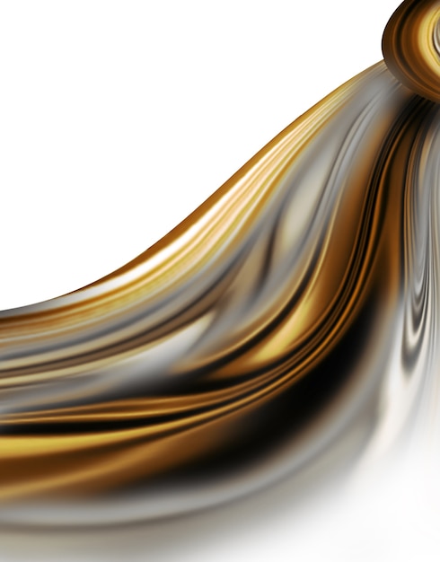 Gold and silver silk design background