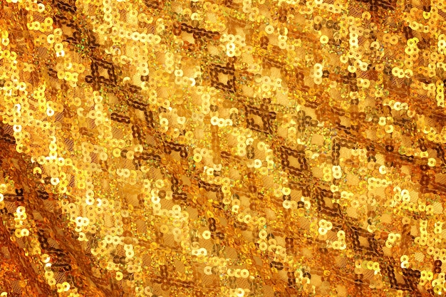 Photo gold sparkle glittering background