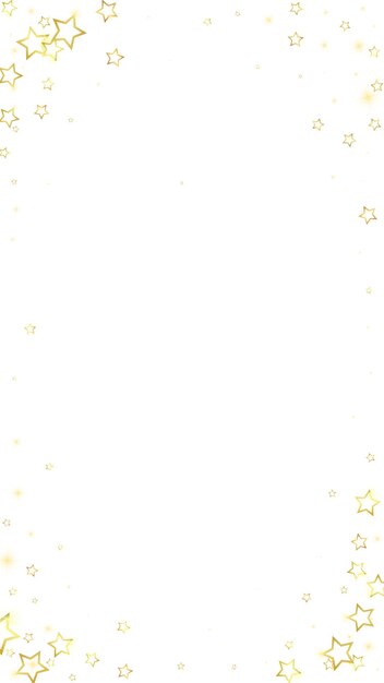 Photo gold sparkling star confetti