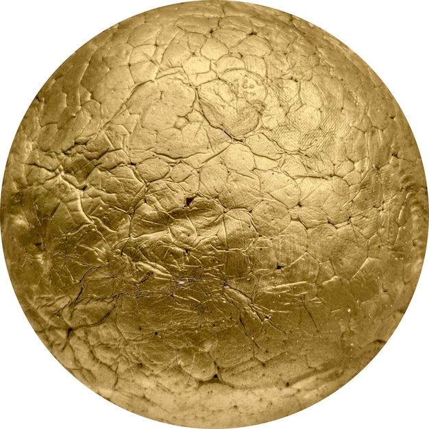 Photo gold sphere