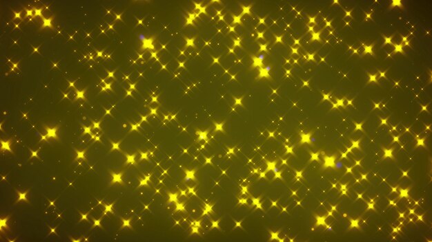 Foto particelle di stelle d'oro