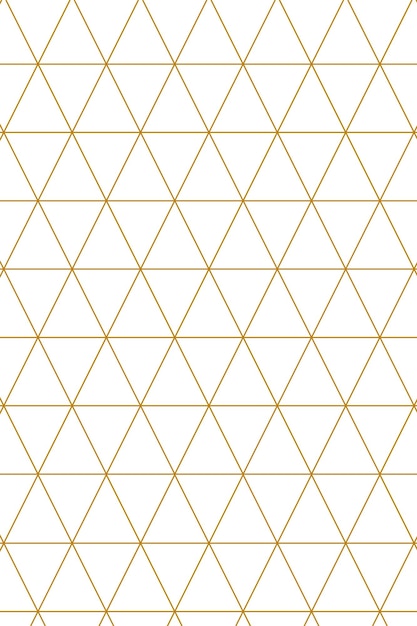 金色の三角形のパターン付きの背景デザイン要素