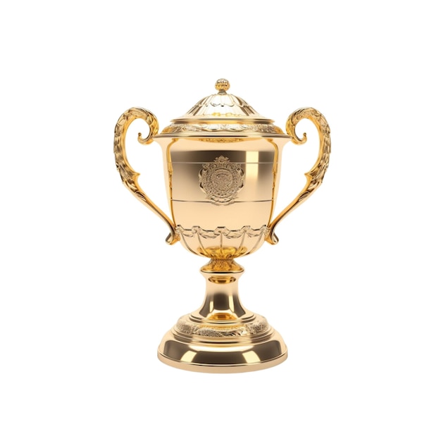 gold trophy cup Generative Ai