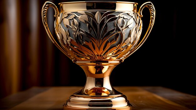 gold trophy cup