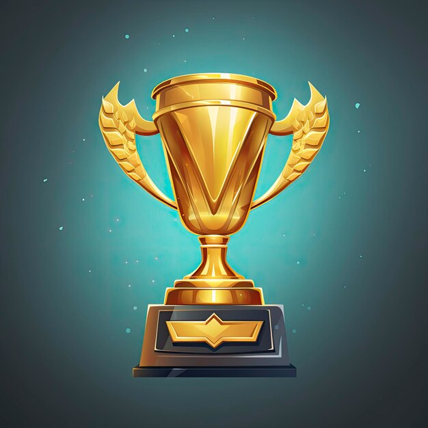 gold trophy icon