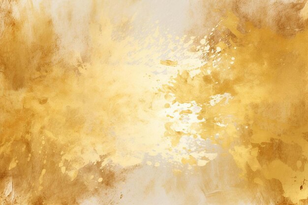 Photo gold vector watercolor art background