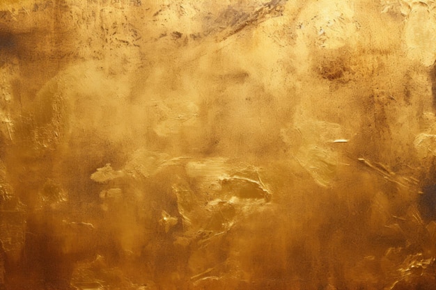 a gold wall with a water drop on it