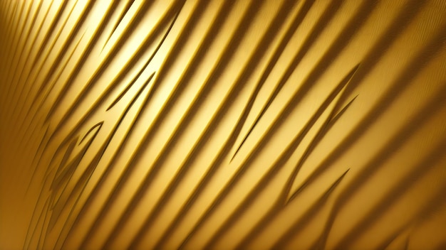 A gold wallpaper with a wavy pattern