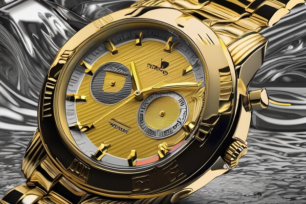 Gold watch