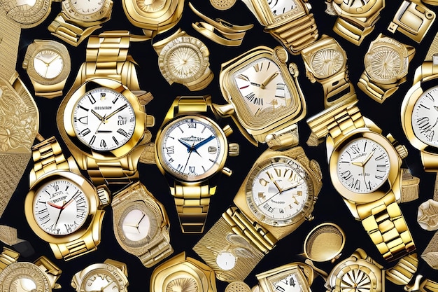 Gold watch