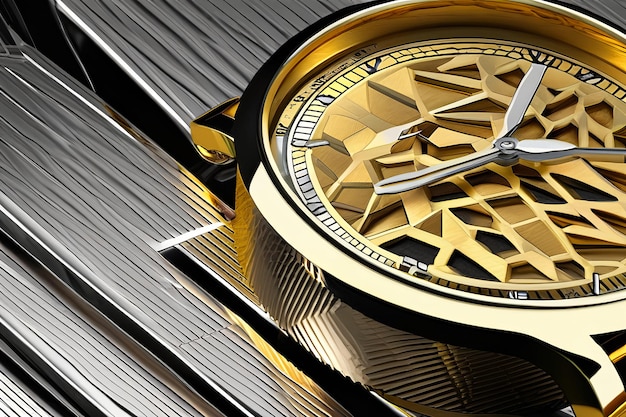 Gold watch