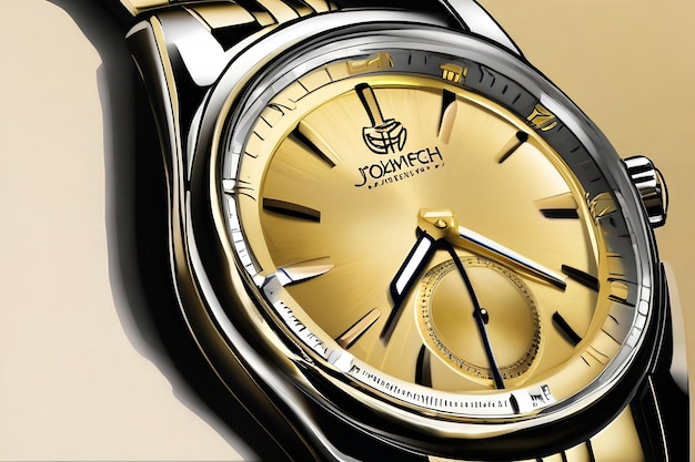 Gold watch