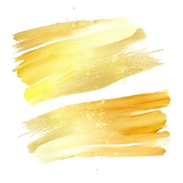 Gold watercolor art background