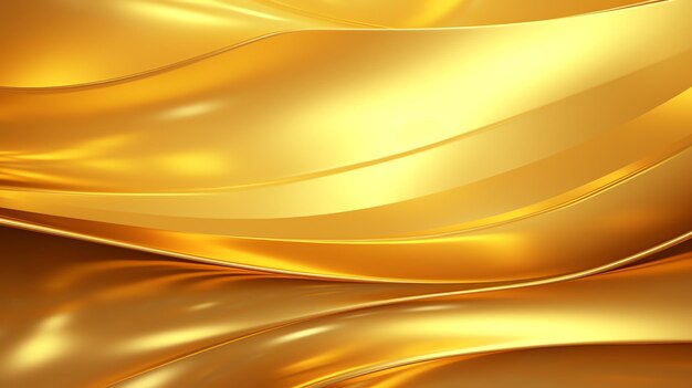 A gold wavy background with a few lines