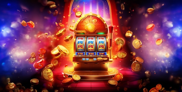 Gold Win slot game feature background exciting casino atm hd wallpaper