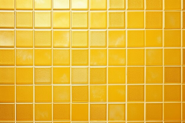 Gold Yellow Square Mosaic Tiles for Ceramic Wall