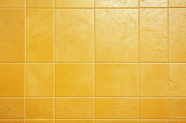 Gold yellow square mosaic tiles for ceramics